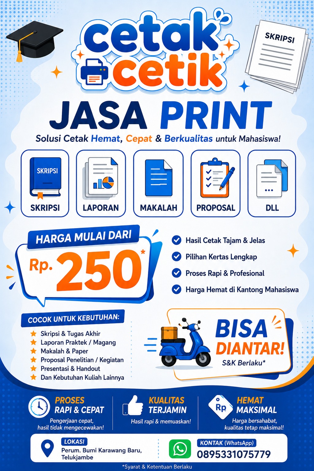 Promo Cetak Cetik